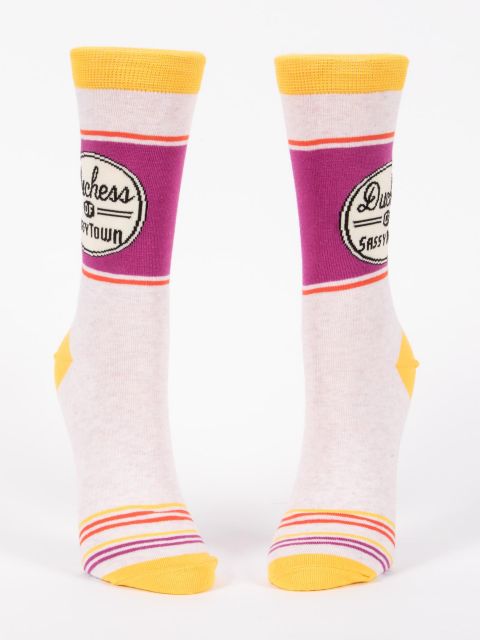 Image of Duchess Of Sassytown W-Crew Socks