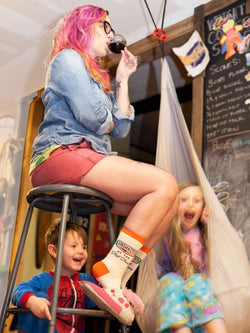 Image of Ringmaster Of The Shit Show W-Crew Socks