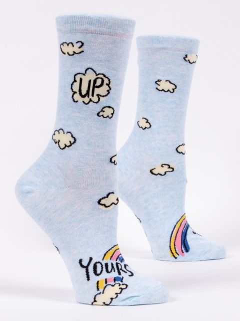 Image of Up Yours W-Crew Socks