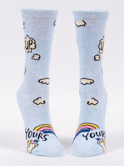 Up Yours W-Crew Socks