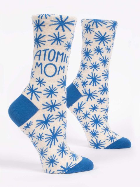 Image of Atomic Mom W-Crew Socks