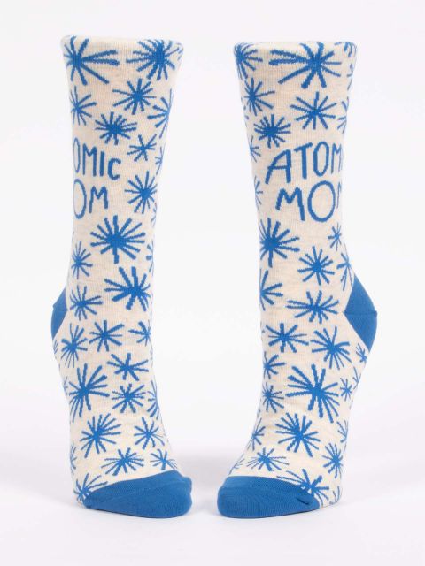 Image of Atomic Mom W-Crew Socks