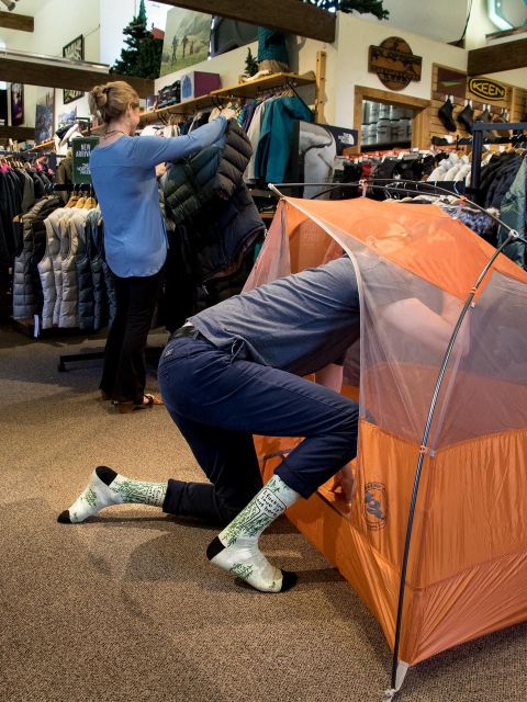 Image of I Fucking Love it Out Here Men's-Crew Socks