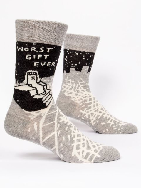 Image of Worst Gift Ever Men's-Crew Socks