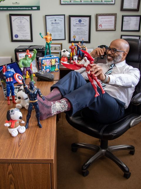 Image of Coolest Guy On The Conference Call Men's-Crew Socks