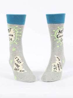 Image of Not Gonna Lie, I Just Make Shit Up Men's-Crew Socks