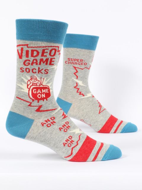 Image of Video Game Men's-Crew Socks