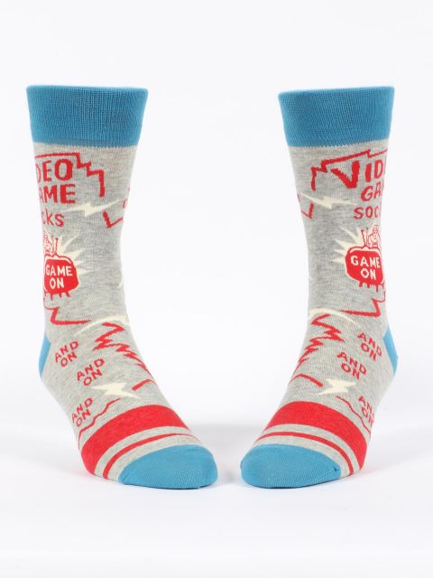 Image of Video Game Men's-Crew Socks