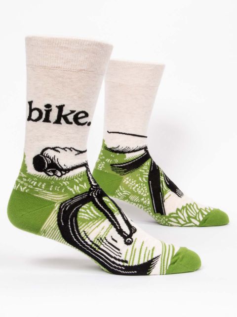 Image of Bike Path Men's-Crew Socks