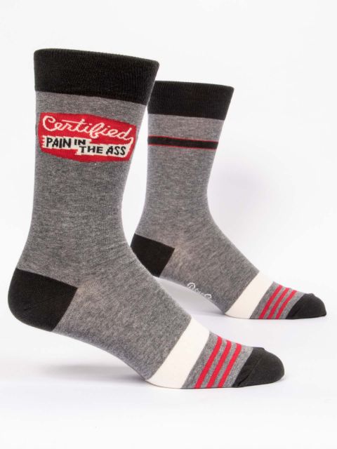 Image of Certified Pain In The Ass Men's-Crew Socks