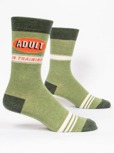 Adult In Training  Men's-Crew Socks