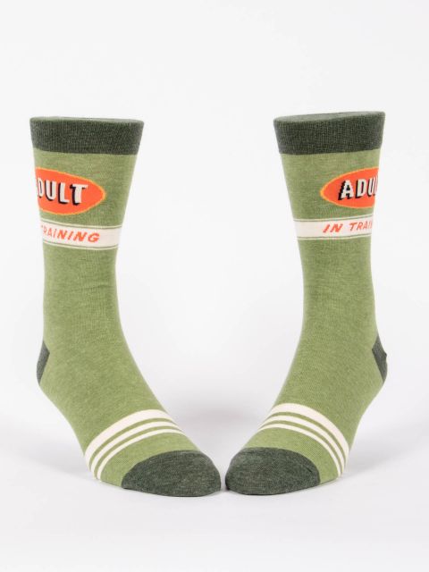 Image of Adult In Training  Men's-Crew Socks