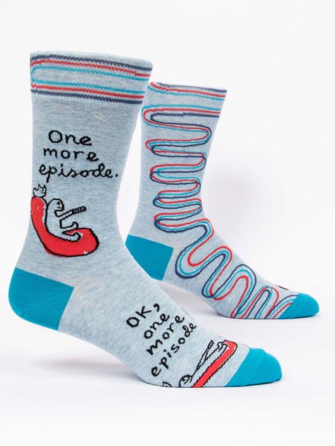 One More Episode Men's-Crew Socks