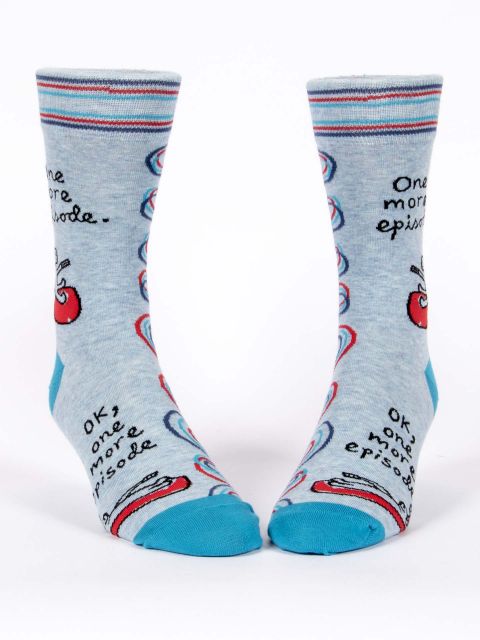 One More Episode Men's-Crew Socks