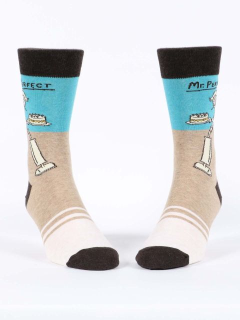 Image of Mr. Perfect  Men's-Crew Socks