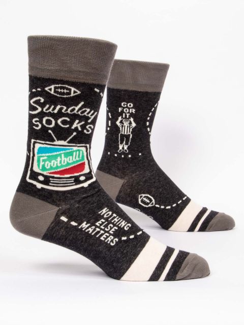 Sunday Men's-Crew Socks