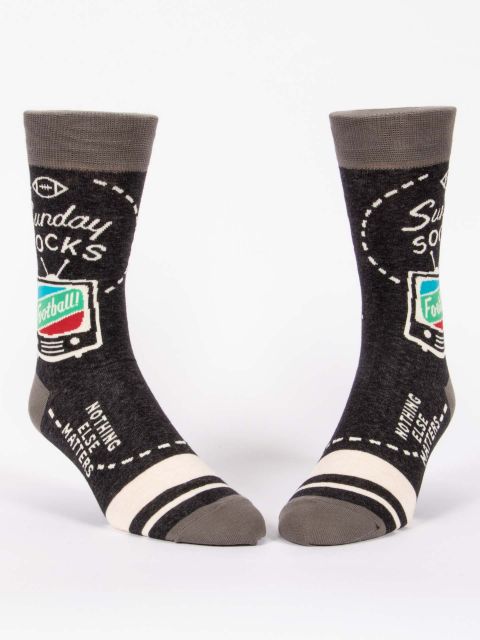 Sunday Men's-Crew Socks