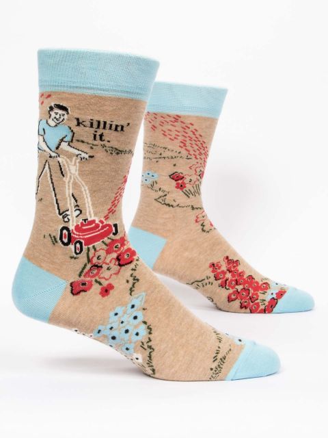 Killin' It Men's-Crew Socks