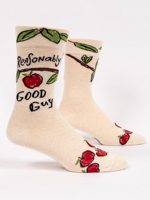 Reasonably Good Guy Men's-Crew Socks