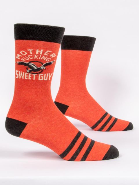 Image of Motherfucking Sweet Guy Men's-Crew Socks