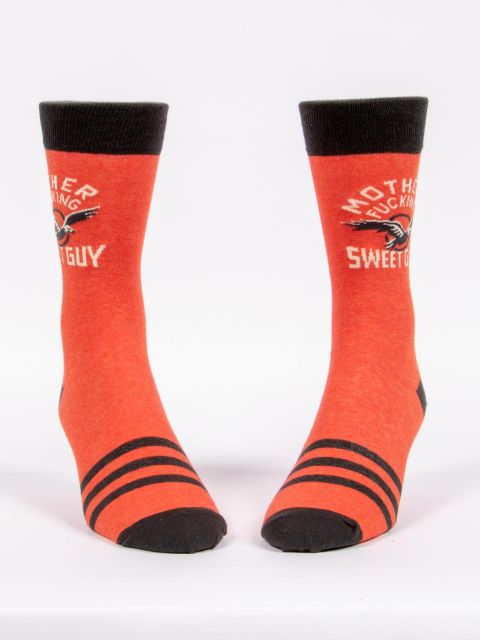 Image of Motherfucking Sweet Guy Men's-Crew Socks