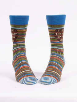 Image of I Left The Seat Up For Your  Men's-Crew Socks