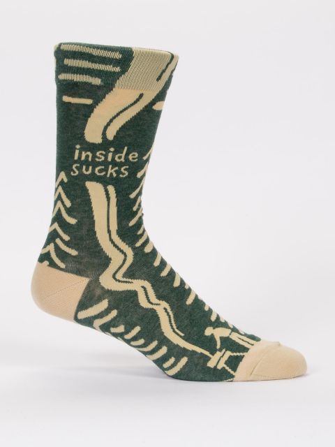Image of Inside Sucks Men's-Crew Socks
