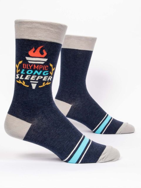 Image of Olympic Long Sleeper Men's-Crew Socks