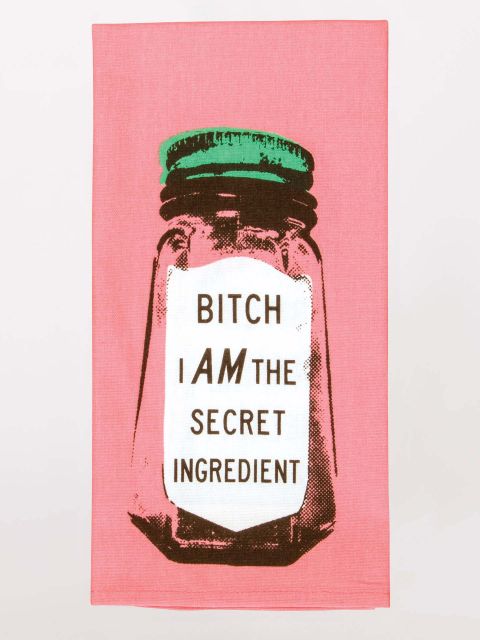 Image of Bitch I Am The Secret Ingredient Dish Towel