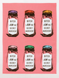 Image of Bitch I Am The Secret Ingredient Dish Towel