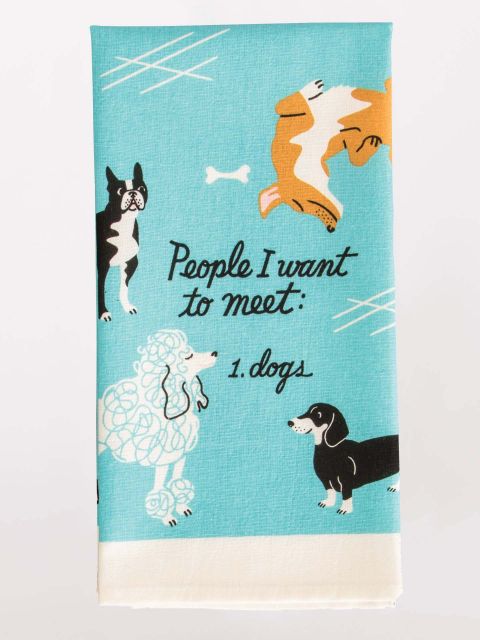 Image of People I Want To Meet: Dogs Dish Towel