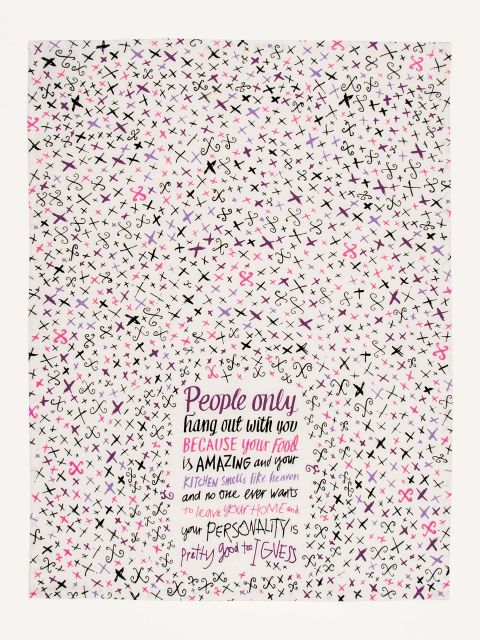 Image of People Only Hang Out With... Dish Towel