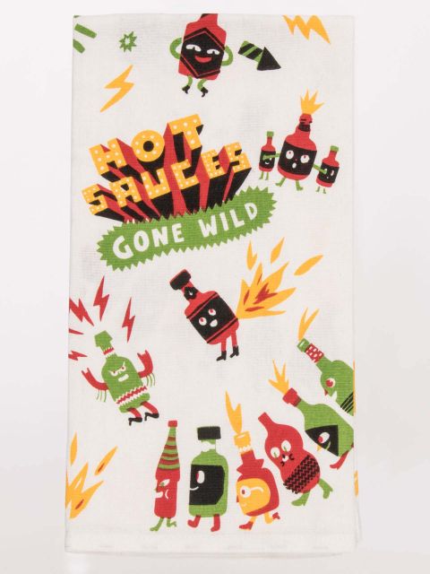 Image of Hot Sauces Dish Towel