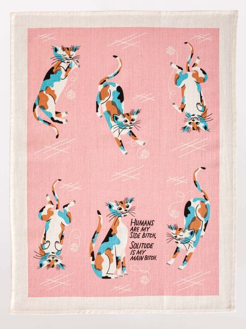 Image of Humans Are My Sidebitch Dish Towel