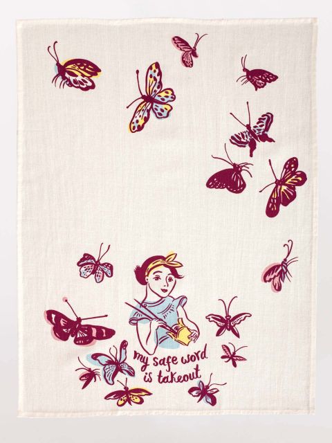 Image of My Safe Word Is Takeout Dish Towel