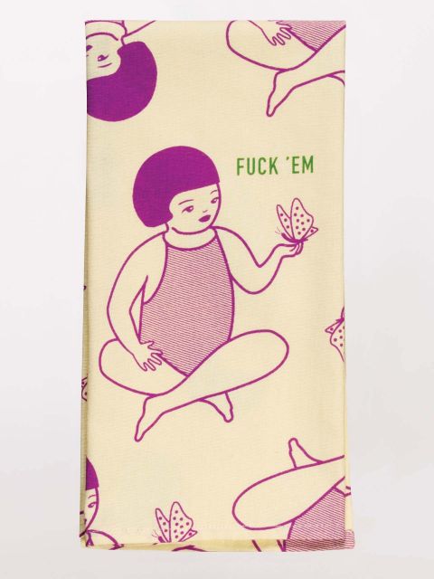 Image of Fuck 'Em Dish Towel