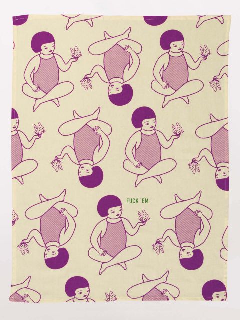 Image of Fuck 'Em Dish Towel