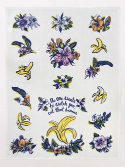 Image of No One Whats To Watch You Eat That Banana Dish Towel