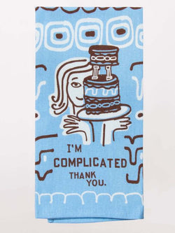 Image of I'm Complicated. Thank You Dish Towel