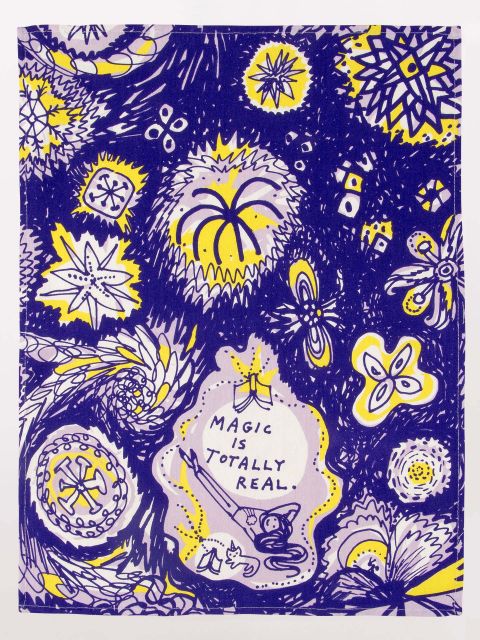 Magic Is Totally Real Dish Towel