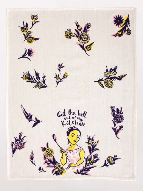 Image of Get The Hell Out Of My Kitchen Dish Towel