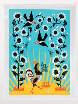 Image of I Don't Like Anyone In The Morning Dish Towel