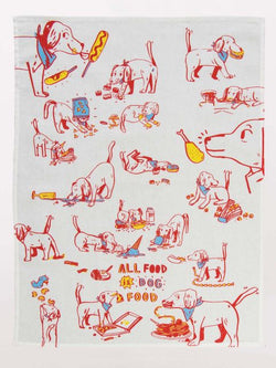 Image of All Food Is Dog Food Dish Towel