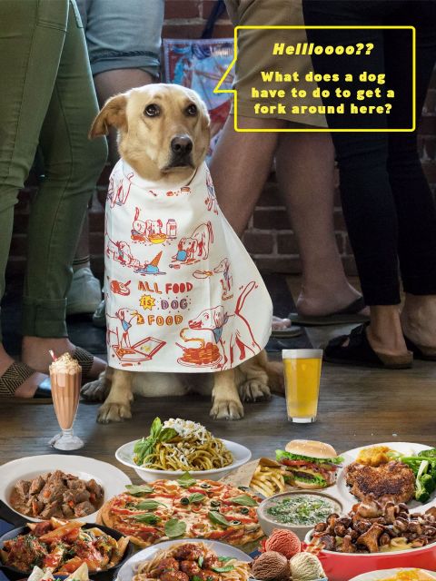 Image of All Food Is Dog Food Dish Towel