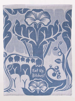 Image of Eat Up Bitches Woven Dish Towels