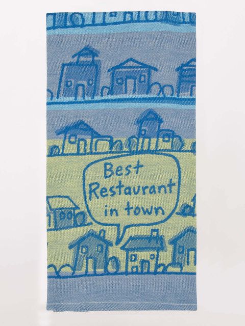 Image of Best Restaurant In Town Woven Dish Towels