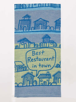 Image of Best Restaurant In Town Woven Dish Towels