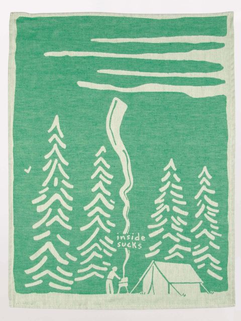 Image of Inside Sucks Woven Dish Towels