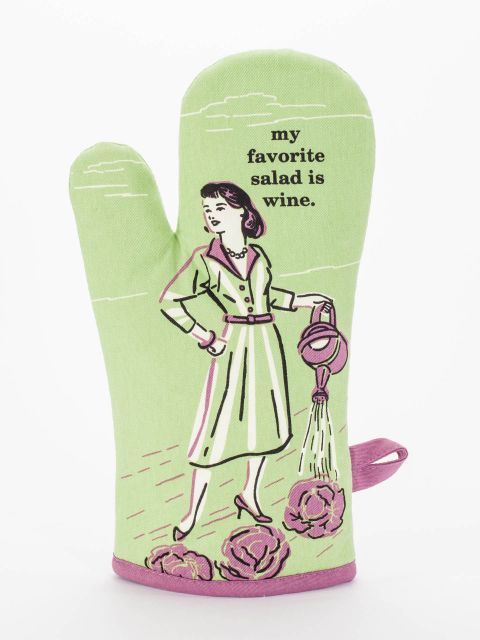 Image of My Favourite Salad Is Wine Oven Mitt