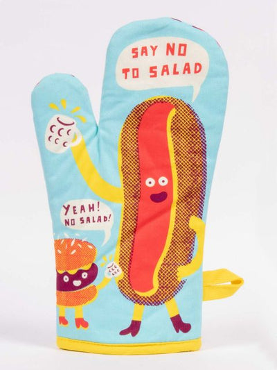 Say No To Salad. Yeah! Oven Mitt